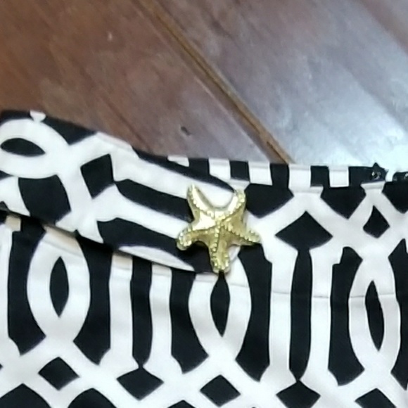 Black and white mudpie shorts - Picture 3 of 5